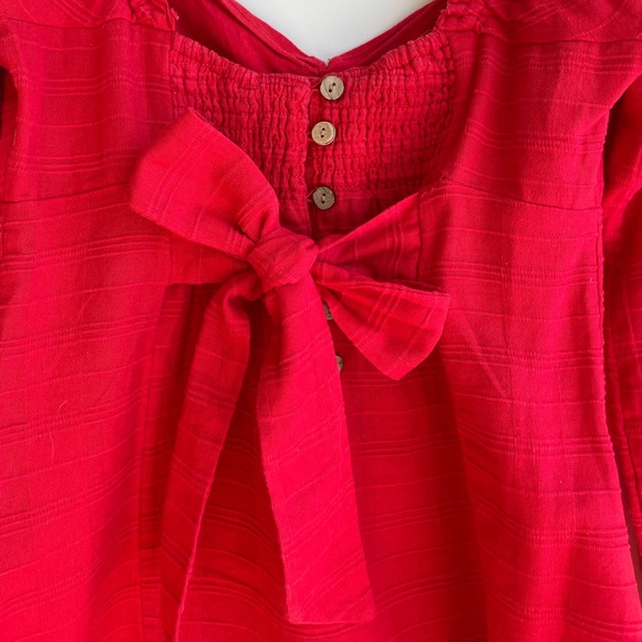 Free People Put A Rose On It Mini Dress - Picture 5 of 6